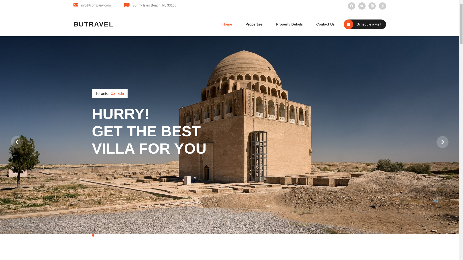 website screenshot of https://butravel1.pages.dev/