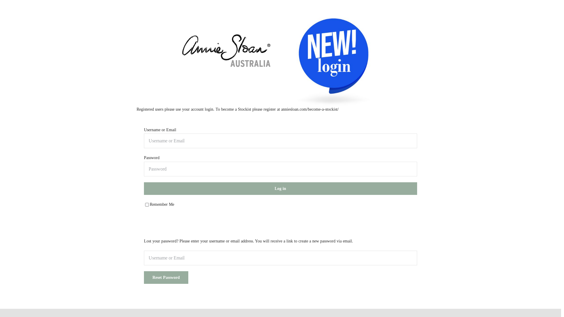 website screenshot of https://anniesloanaustralia.com.au/