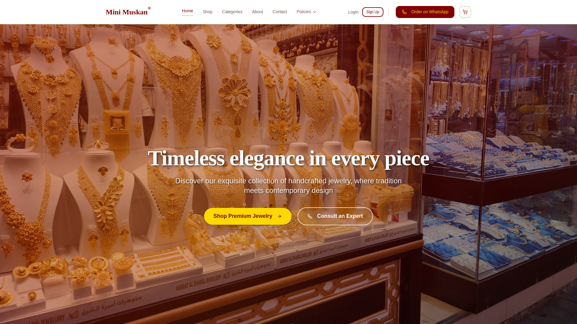 website screenshot of https://minimuskan.com/
