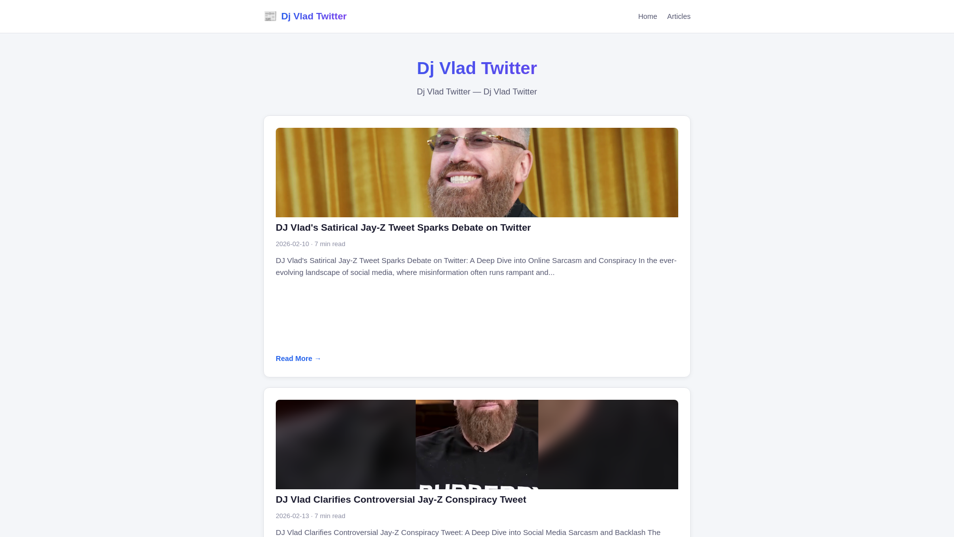 website screenshot of https://dj-vlad-twitter.pages.dev/
