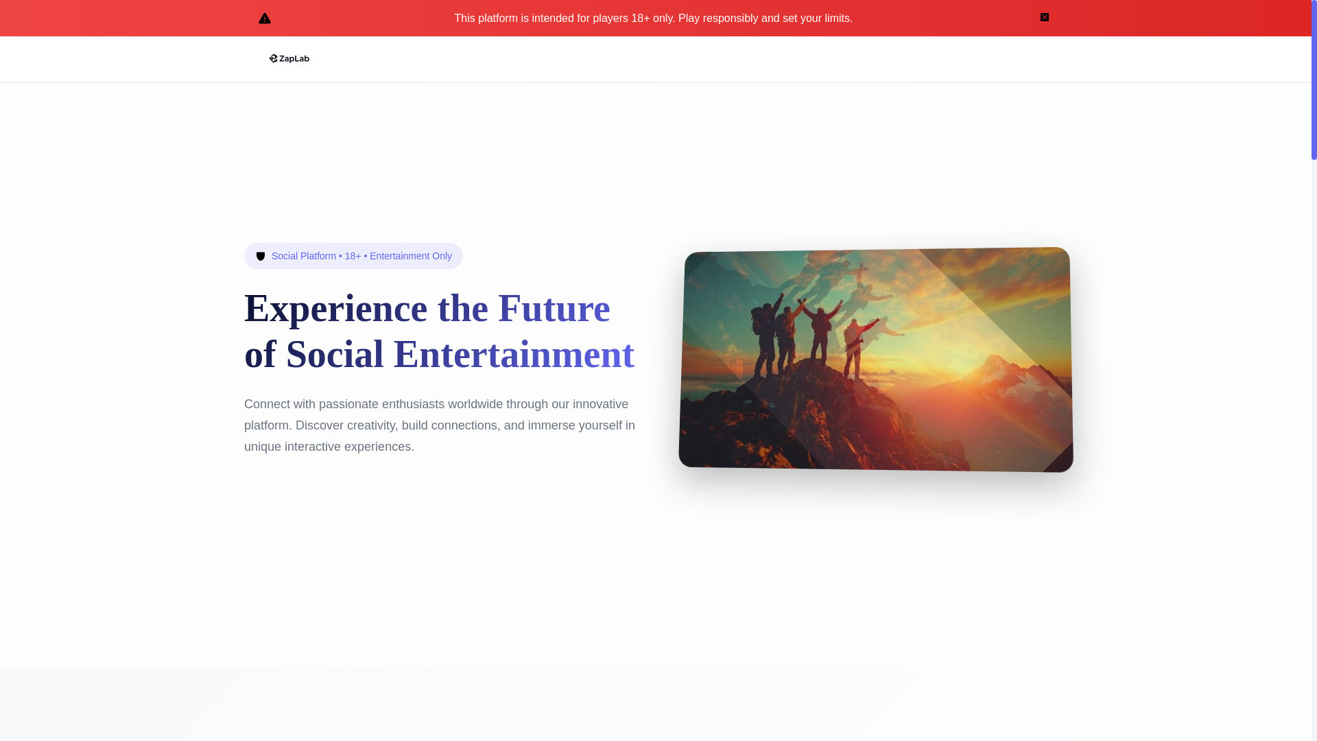 website screenshot of https://zaplab-ng.com/