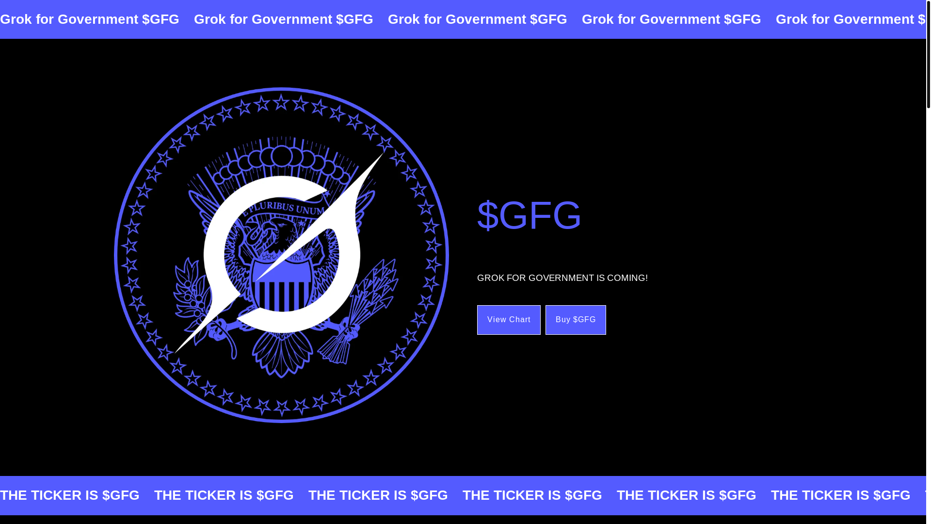 website screenshot of https://grokgovernment.com/