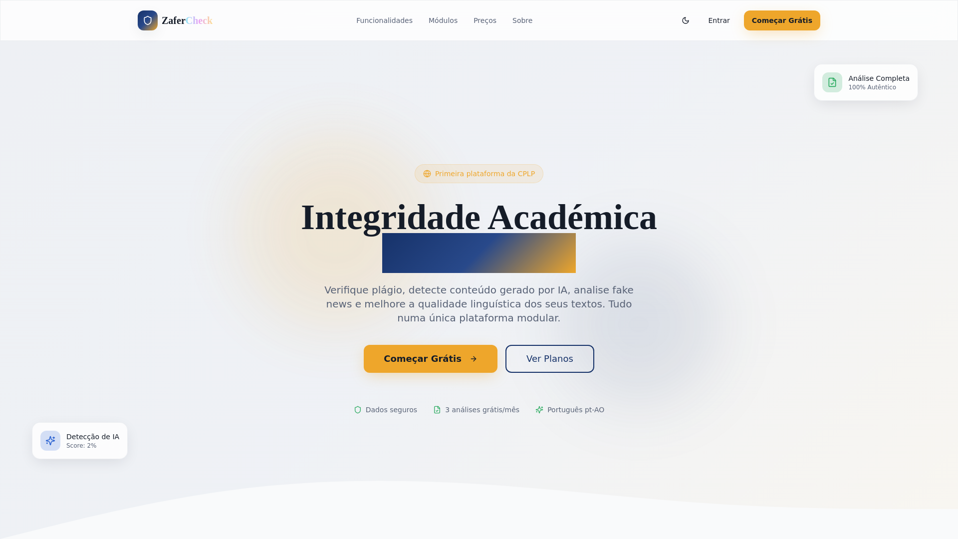 website screenshot of https://zafercheck.pages.dev/