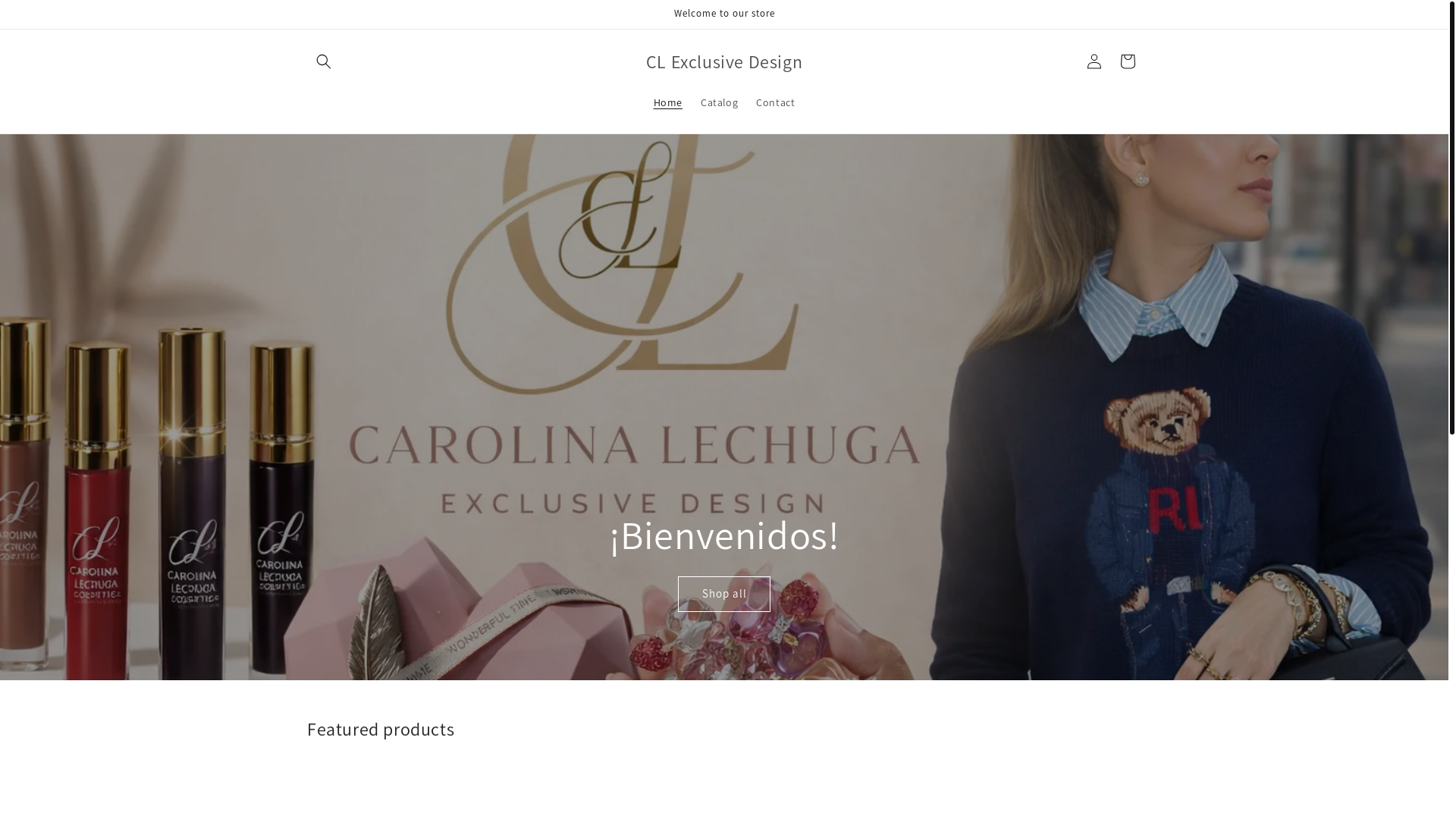 website screenshot of https://clexclusivedesign.com/