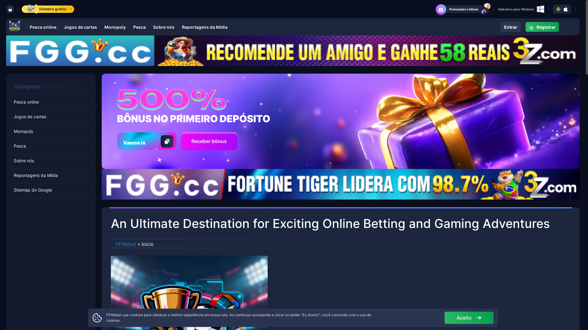 website screenshot of https://ffnnbeta.com/