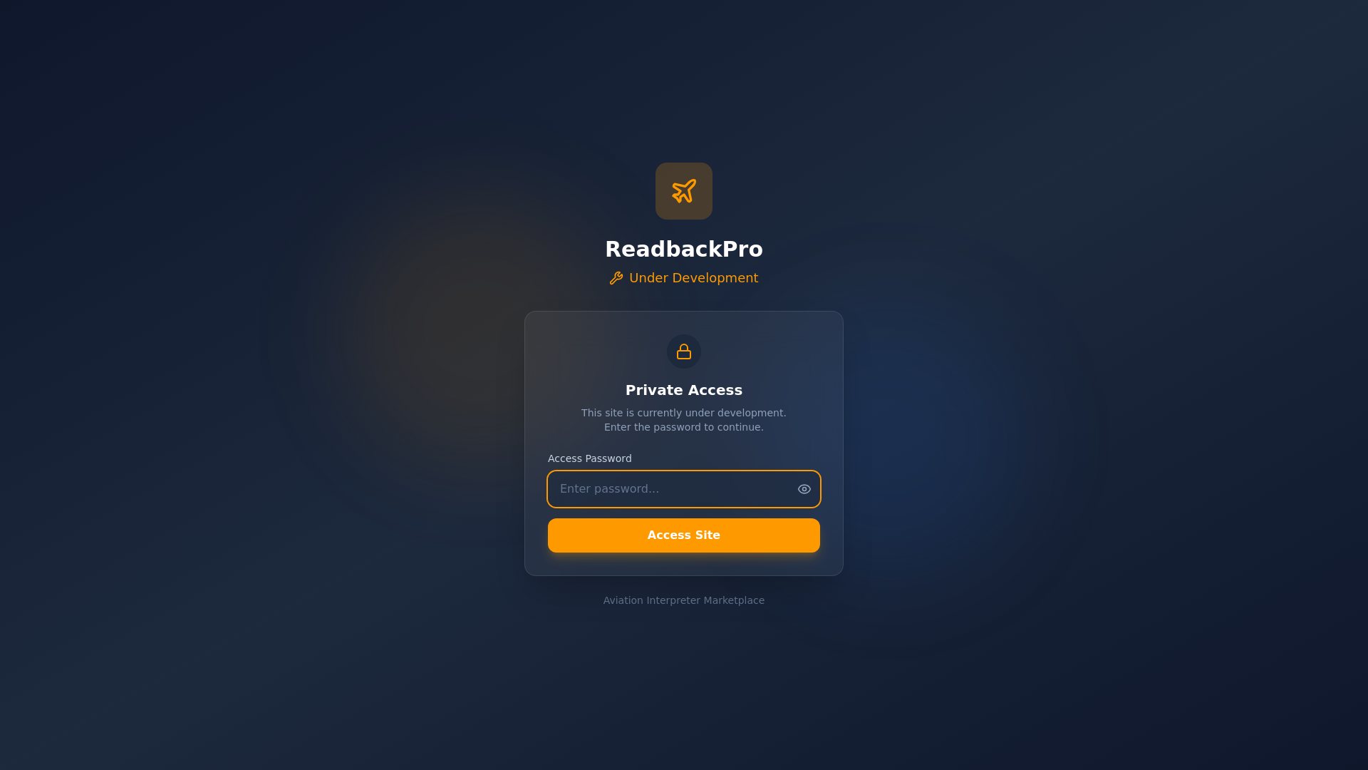 website screenshot of https://readback.pages.dev/