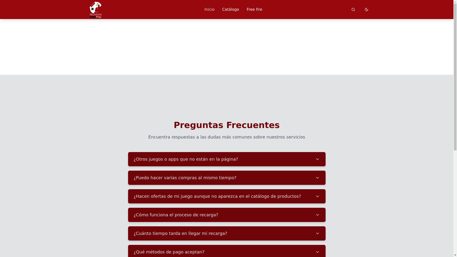website screenshot of https://fastplay2.pages.dev/