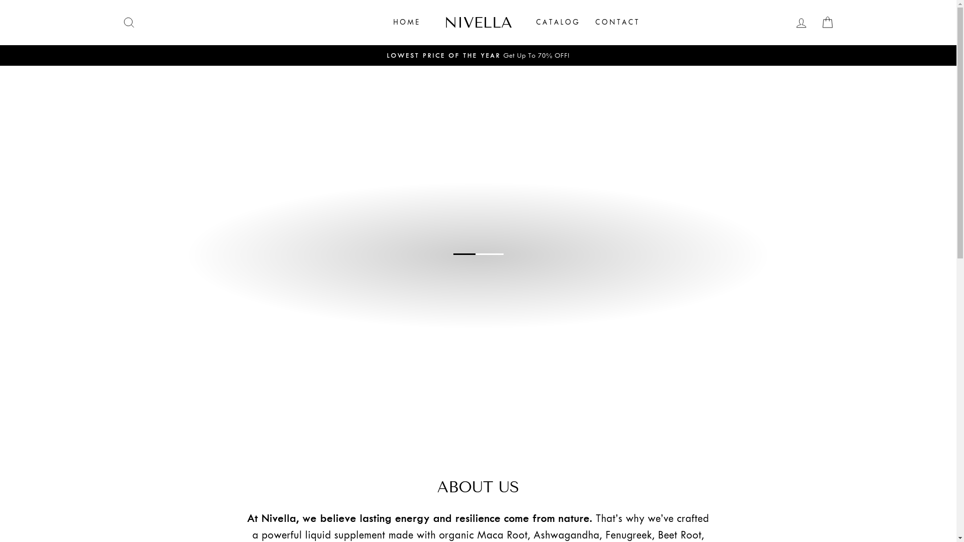 website screenshot of https://buynivella.com/
