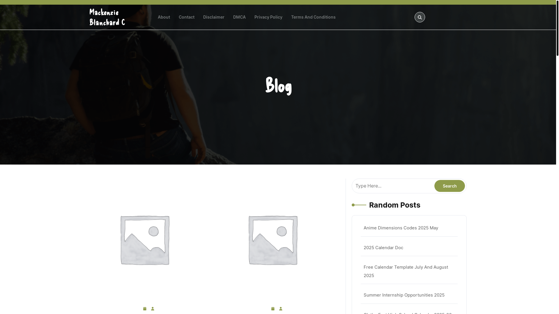 website screenshot of https://mackenzieblanchardc.pages.dev/
