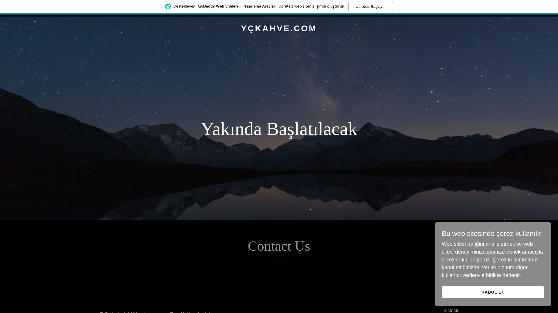 website screenshot of https://xn--ykahve-wua.com/
