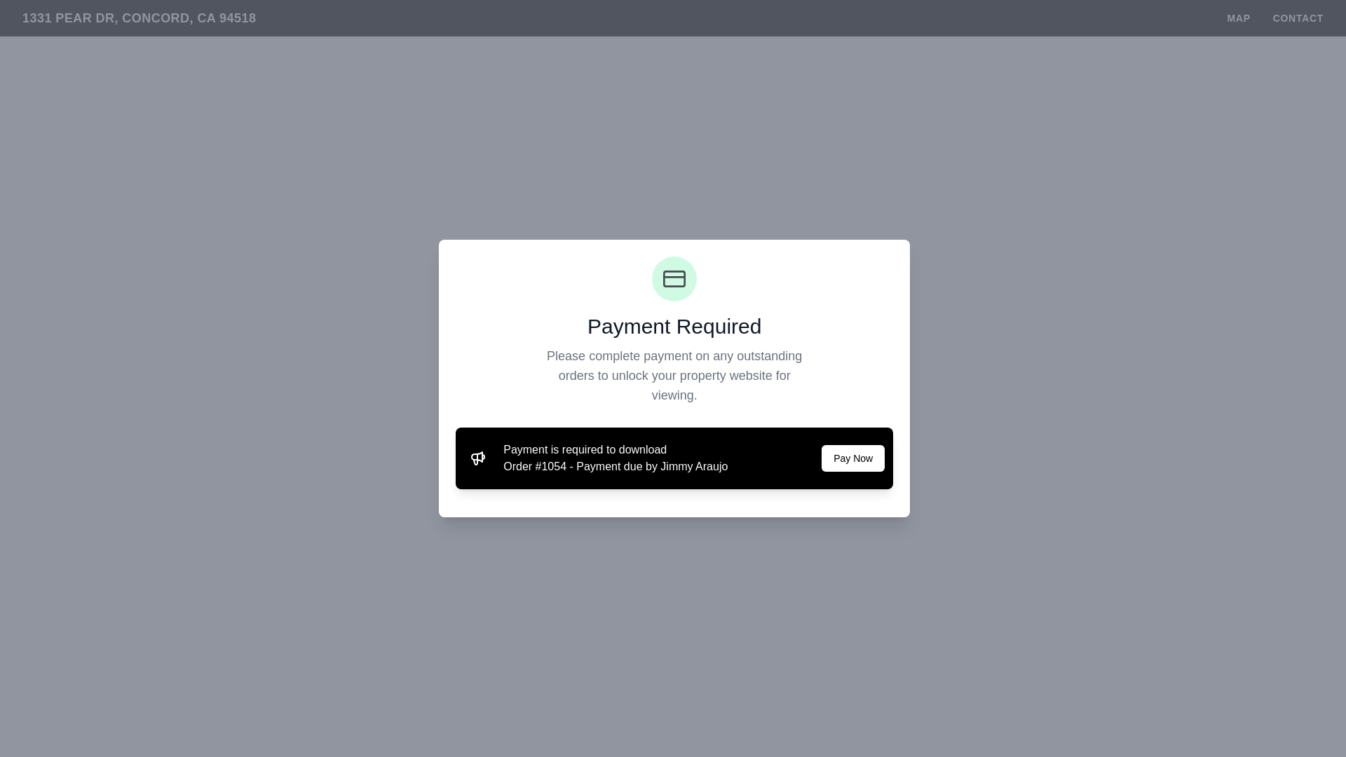 website screenshot of https://1331peardrive.com/