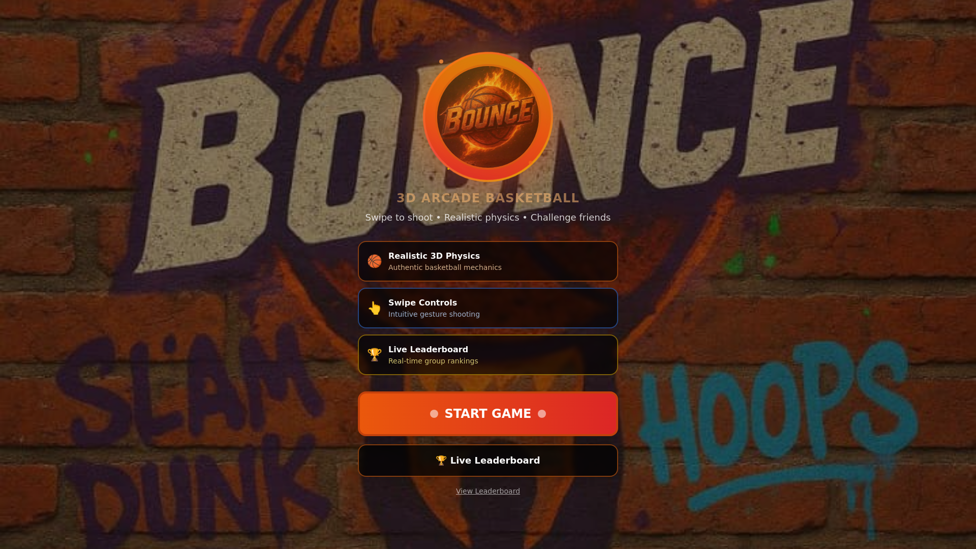 website screenshot of https://bouncebase.org/