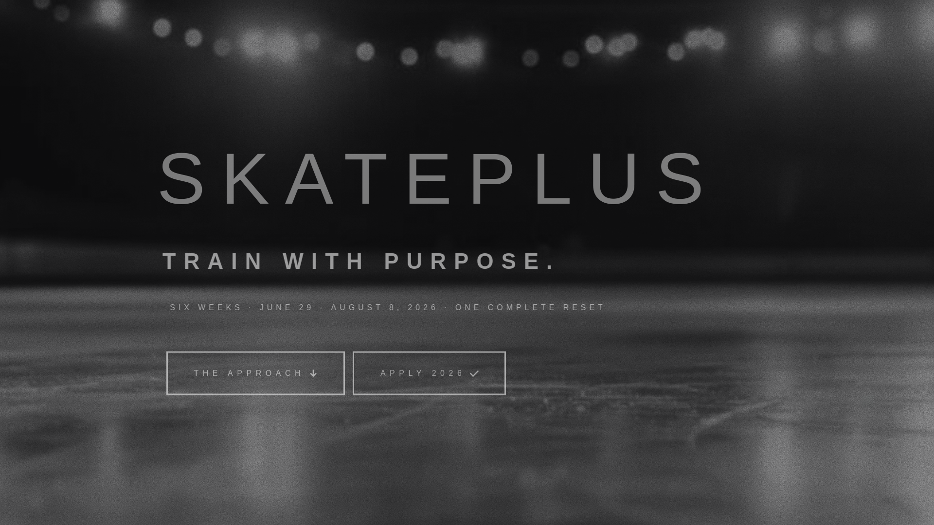 website screenshot of https://skateplus.camp/