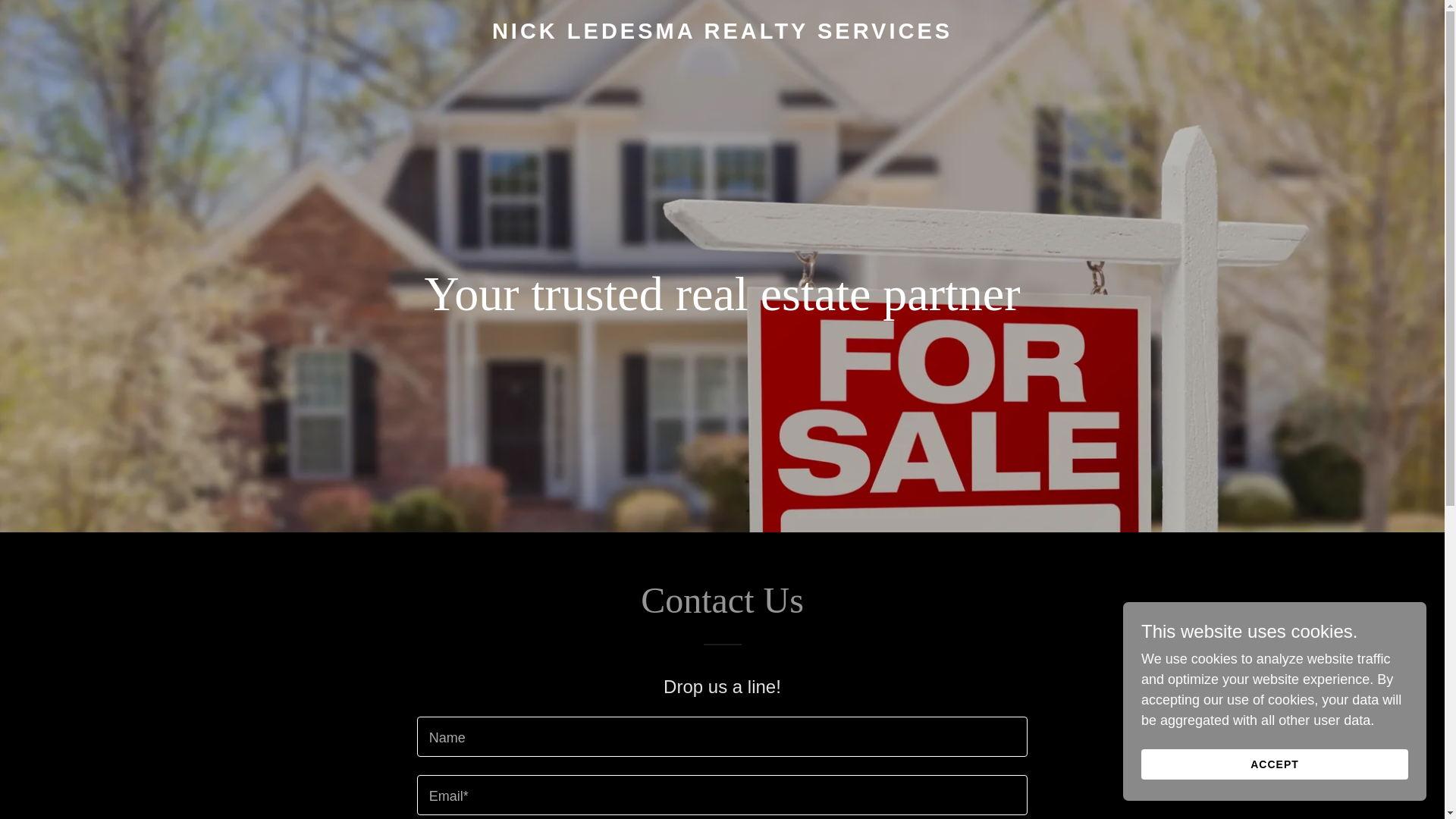 website screenshot of https://nickledesmarealty.com/