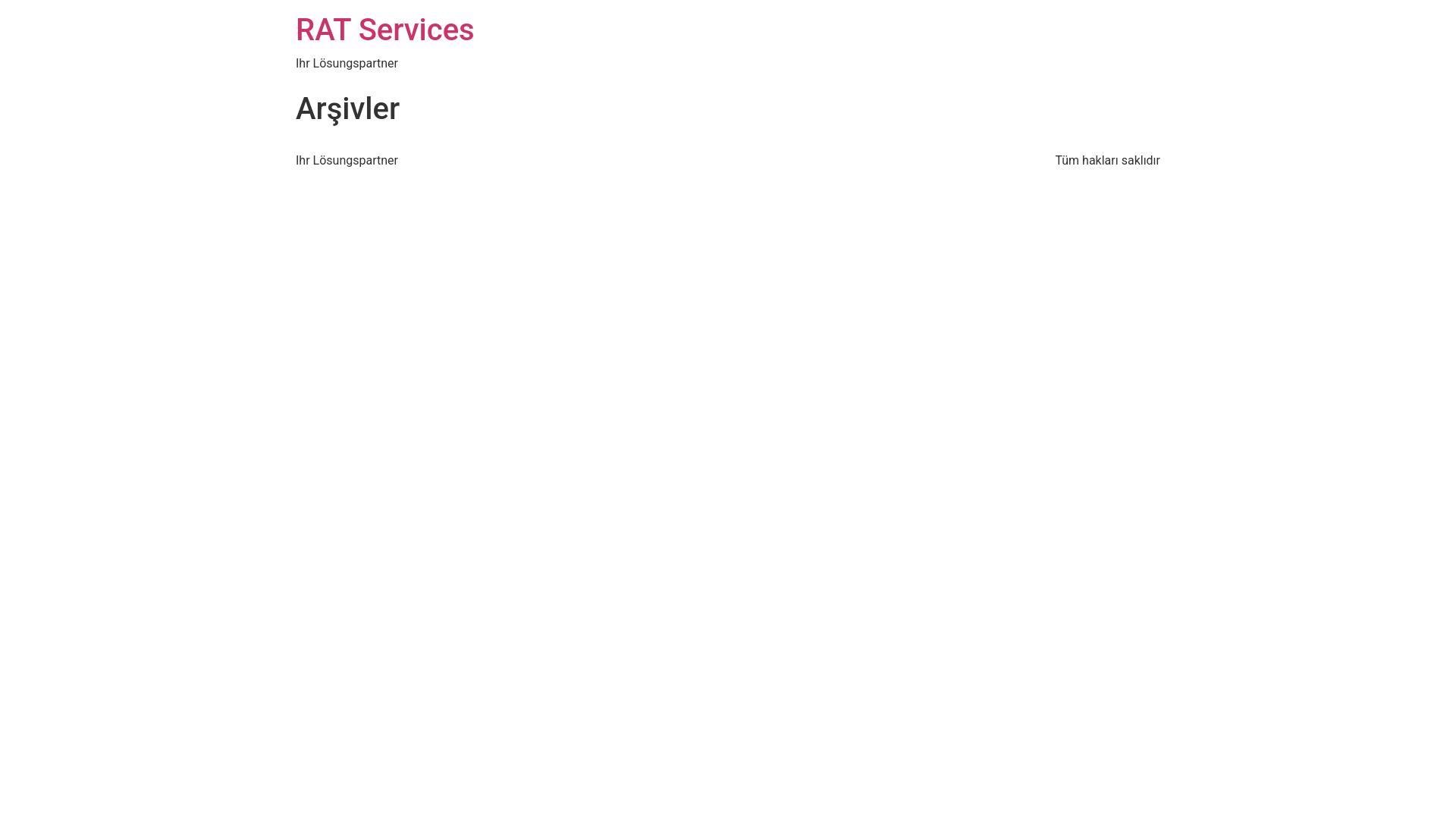 website screenshot of https://rat-services.de/