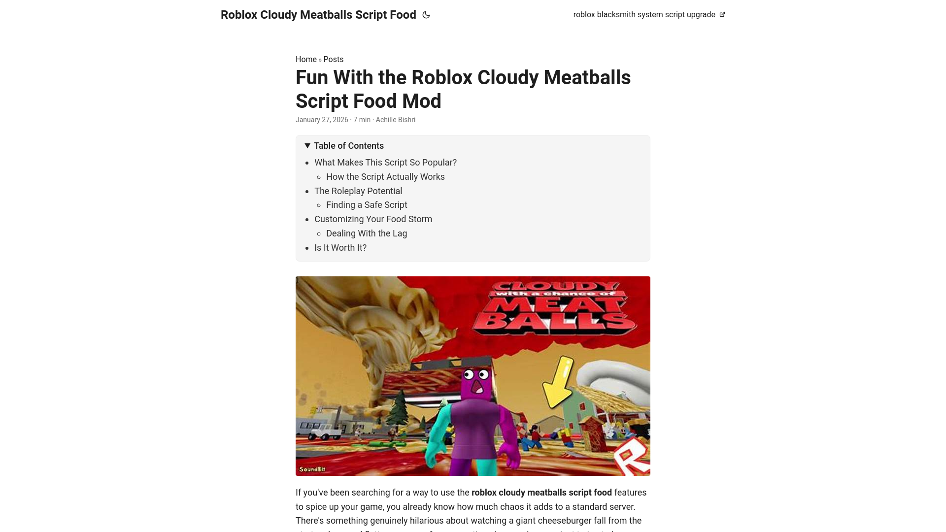 website screenshot of https://roblox-cloudy-meatballs-script-food.pages.dev/