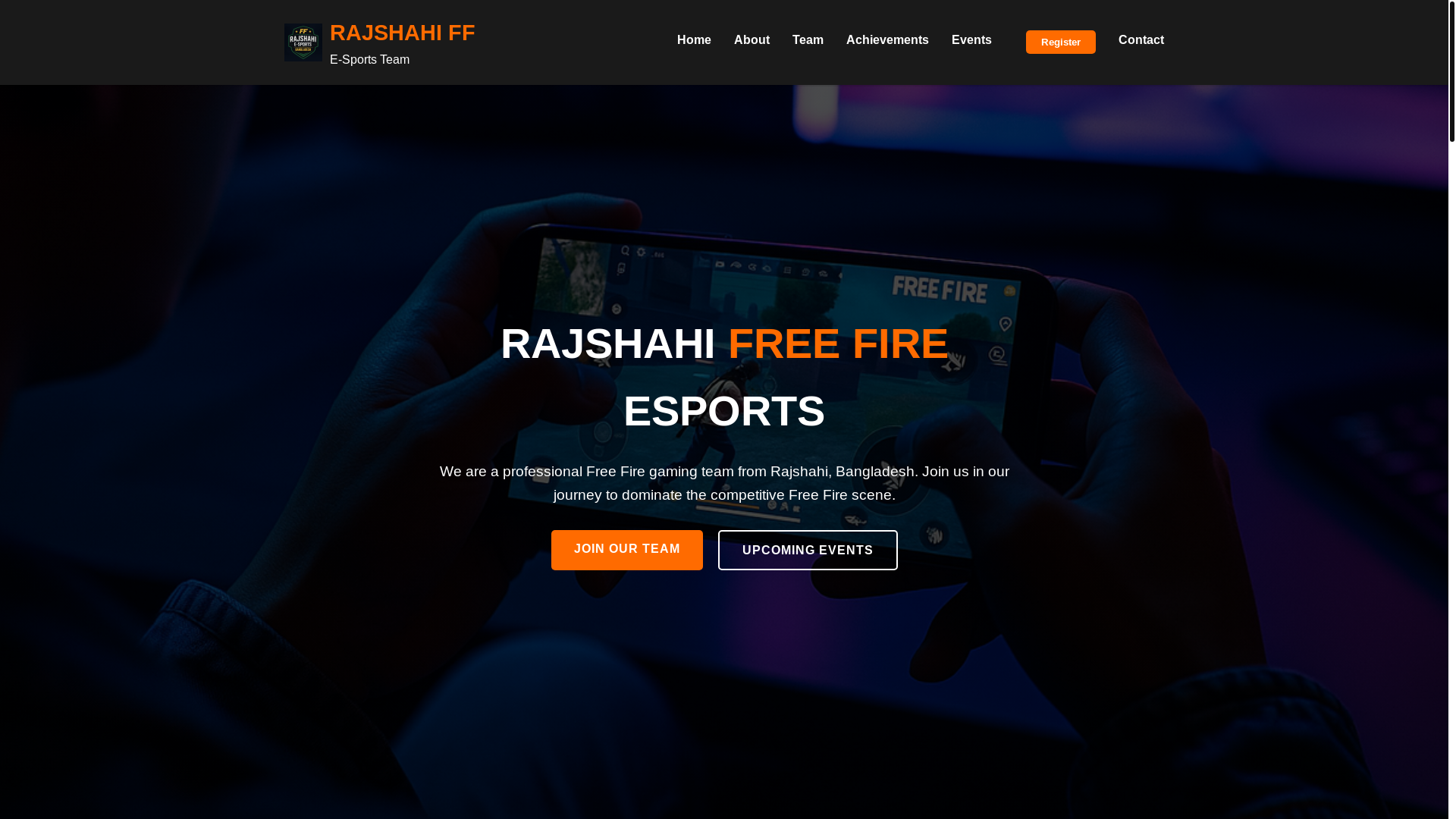 website screenshot of https://rajshahiffe-sports.pages.dev/