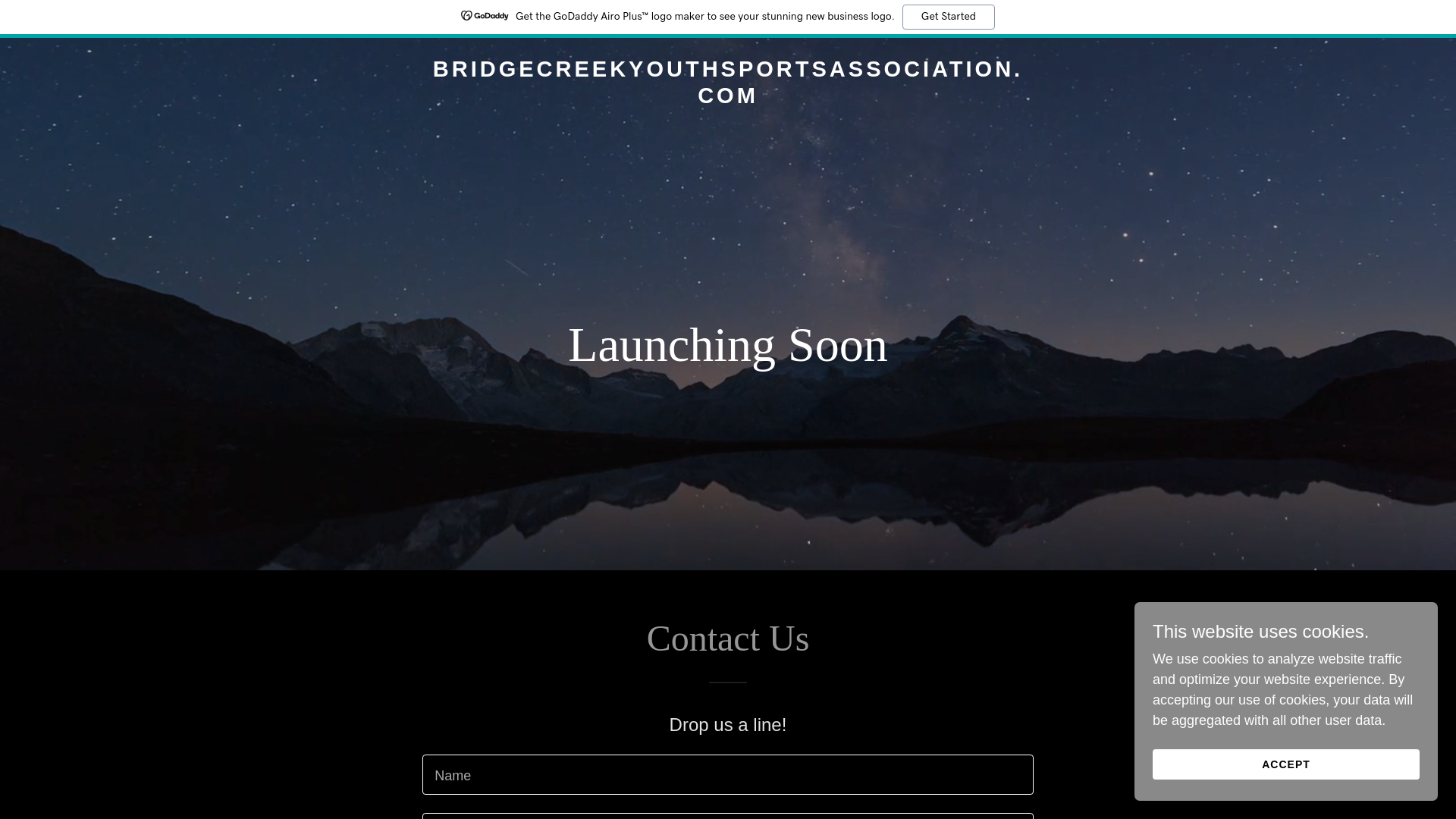 website screenshot of https://bridgecreekyouthsportsassociation.com