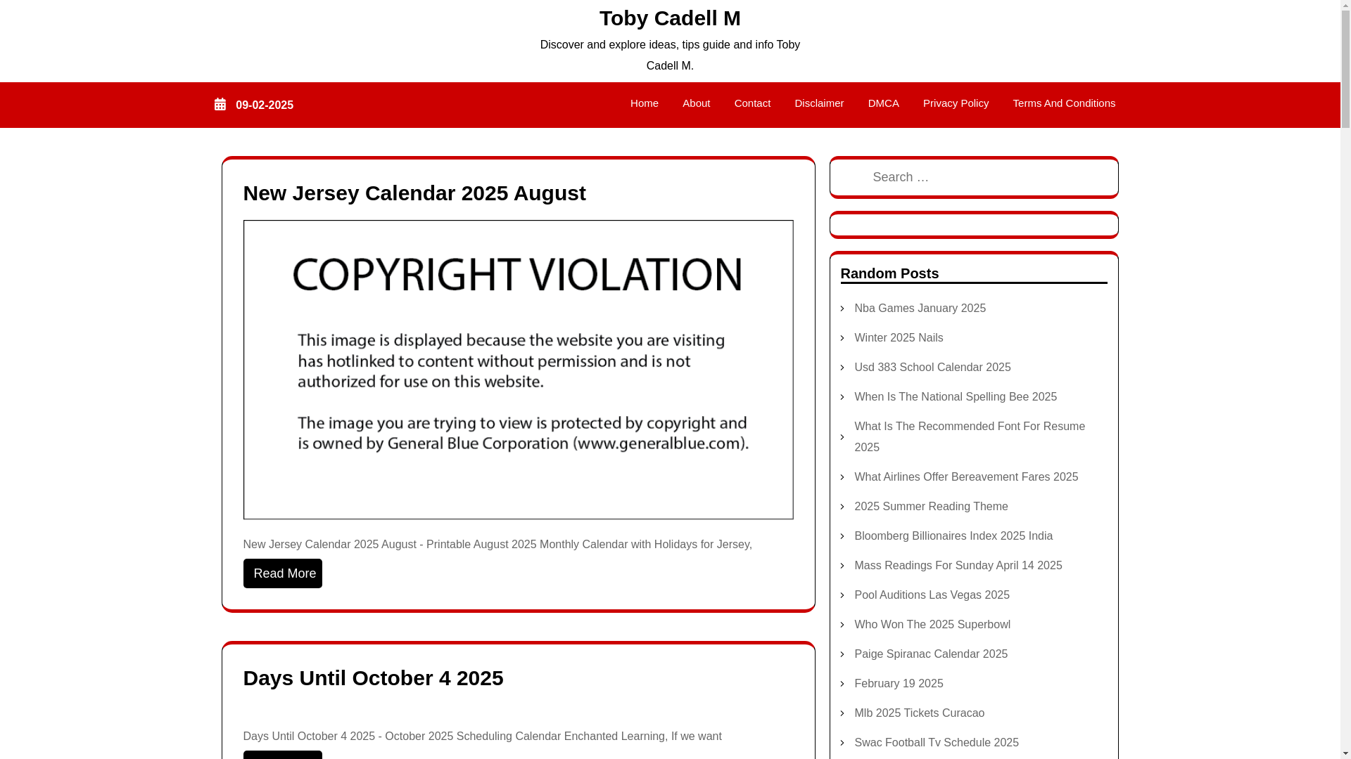website screenshot of https://tobycadellm.pages.dev/