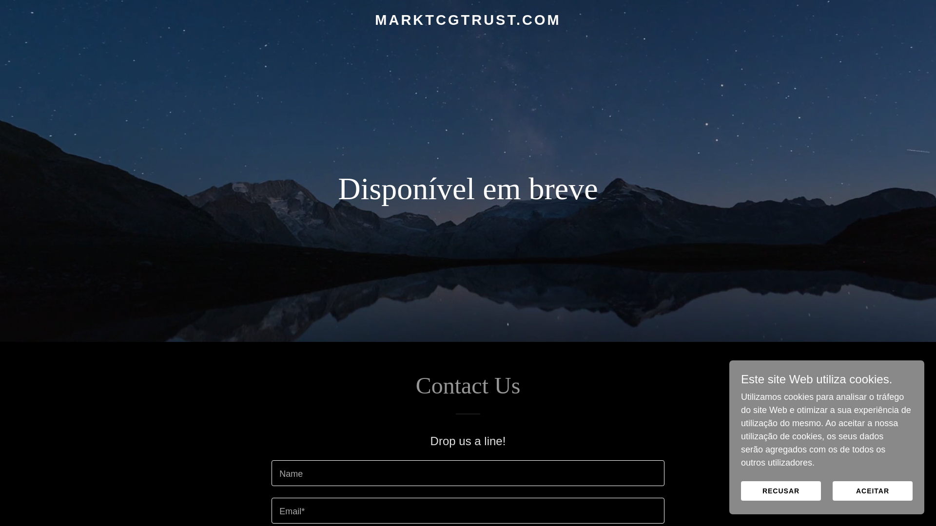 website screenshot of https://marktcgtrust.com