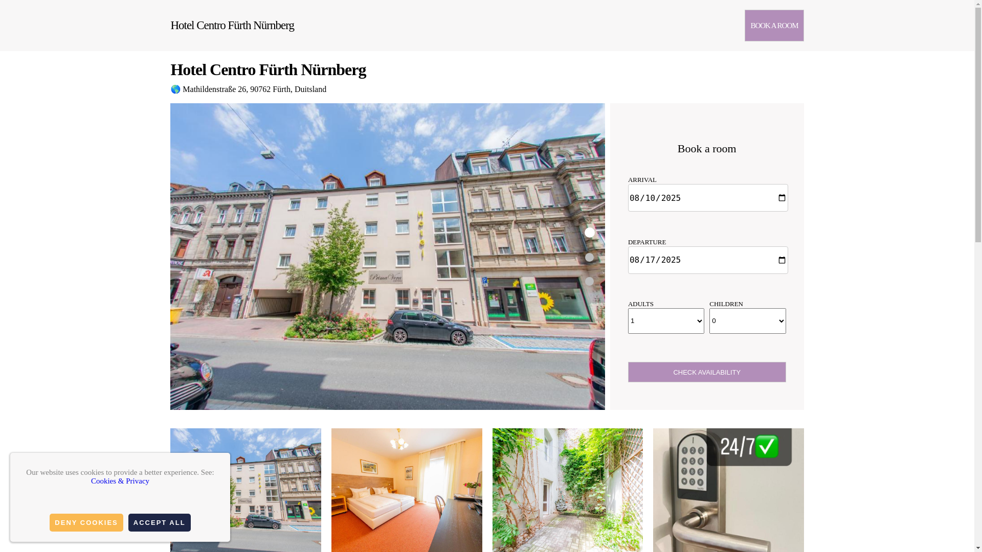 website screenshot of https://hotel-primavera-centro.com.es/