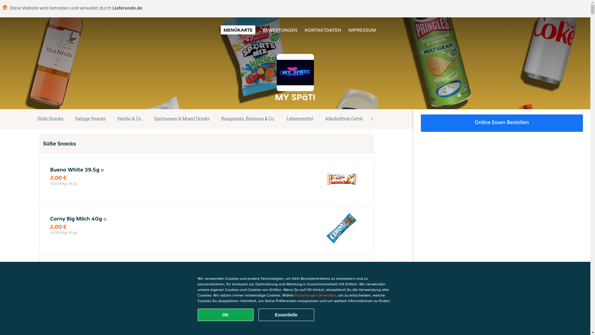 website screenshot of https://myspati-schwerin.de/