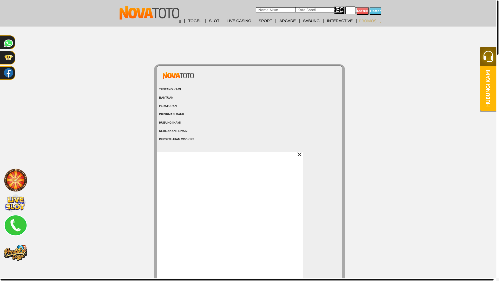 website screenshot of https://novamercy.com/