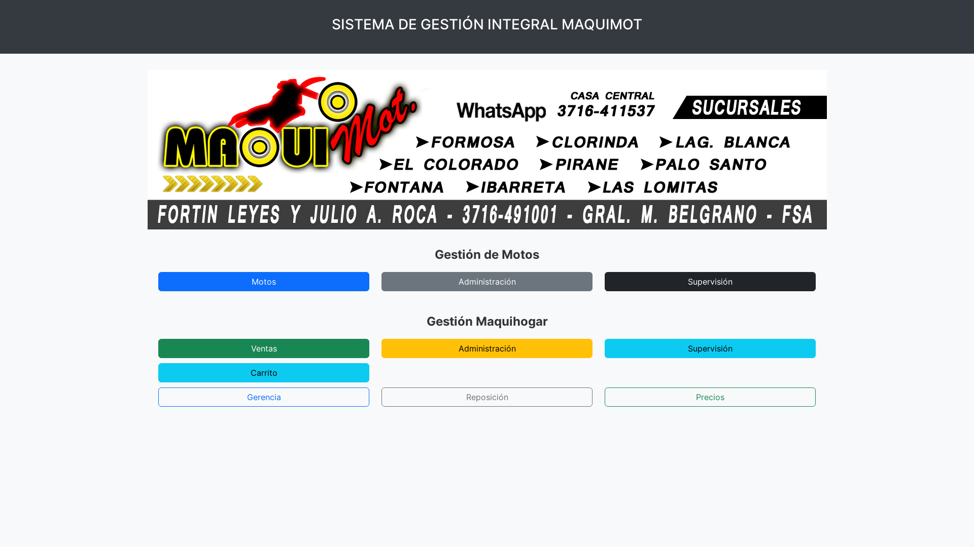 website screenshot of https://sdgmaquimot.com.ar/