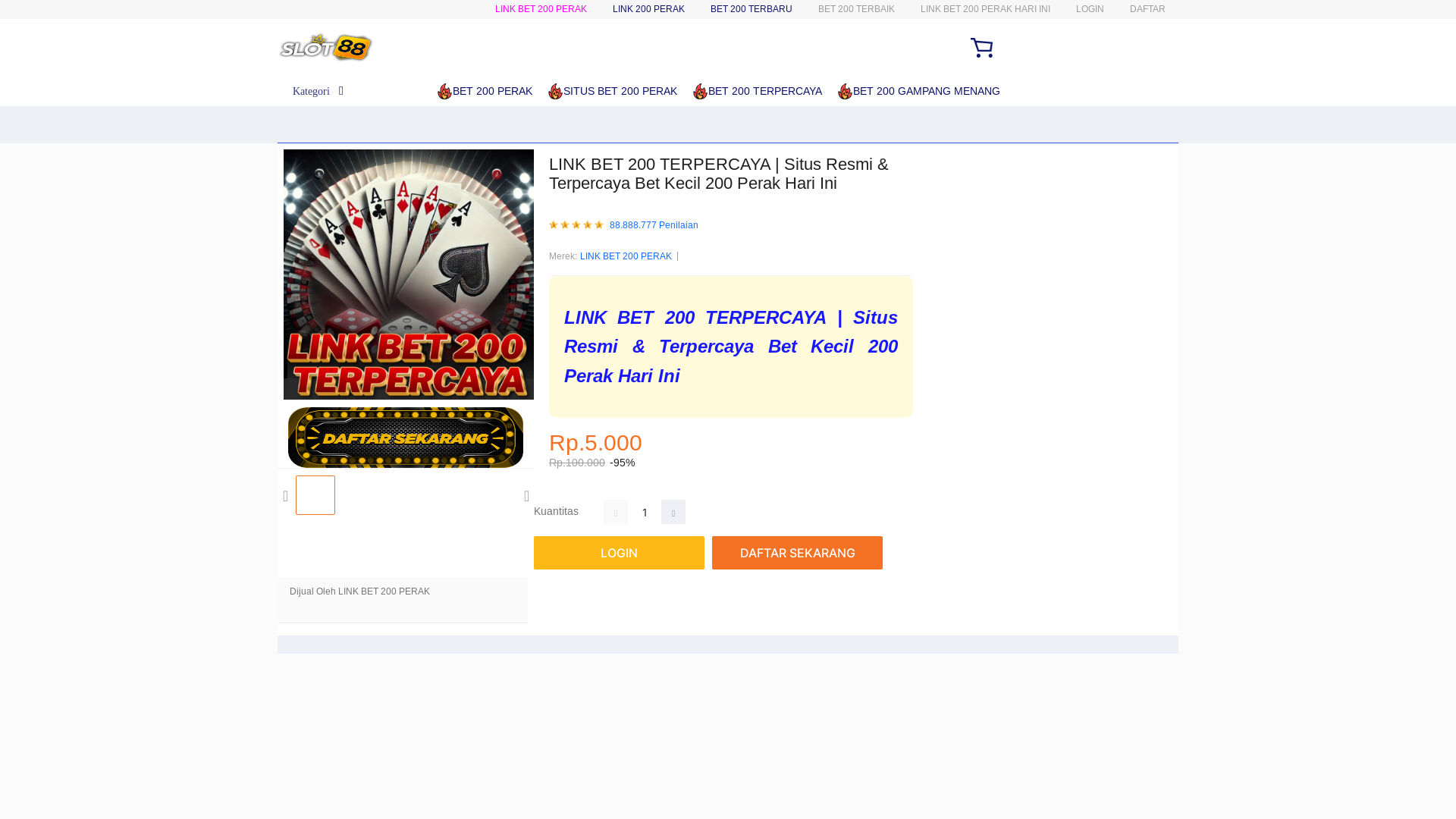 website screenshot of https://linkbet200terpercaya.pages.dev/