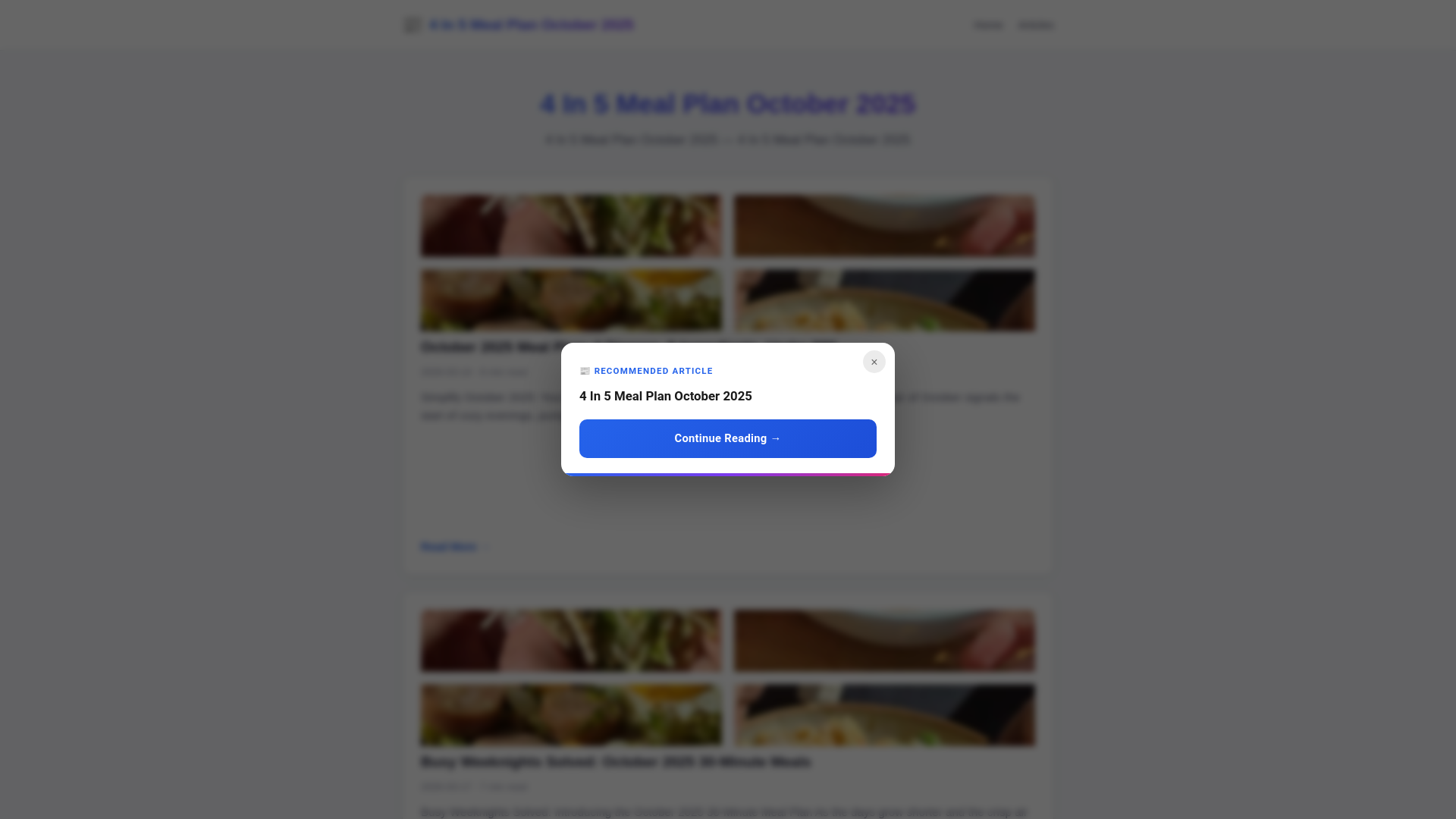 website screenshot of https://4-in-5-meal-plan-october-2025.pages.dev/