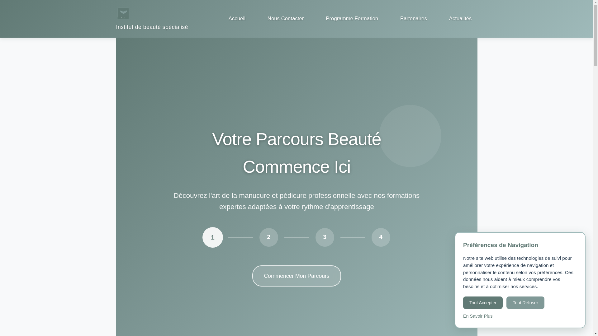 website screenshot of https://marivoix.sbs/
