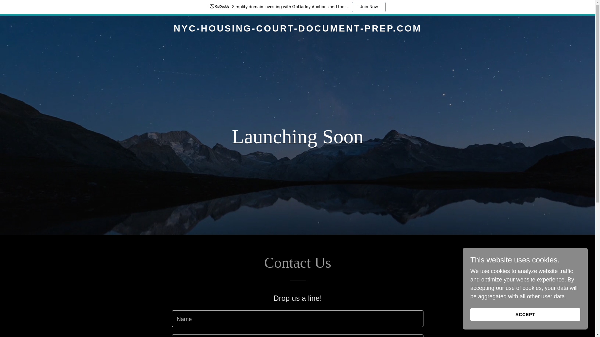 website screenshot of https://nyc-housing-court-document-prep.com/