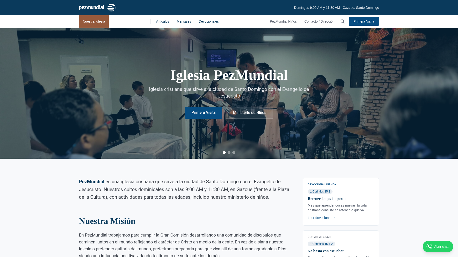 website screenshot of https://site-pezmundial.pages.dev/