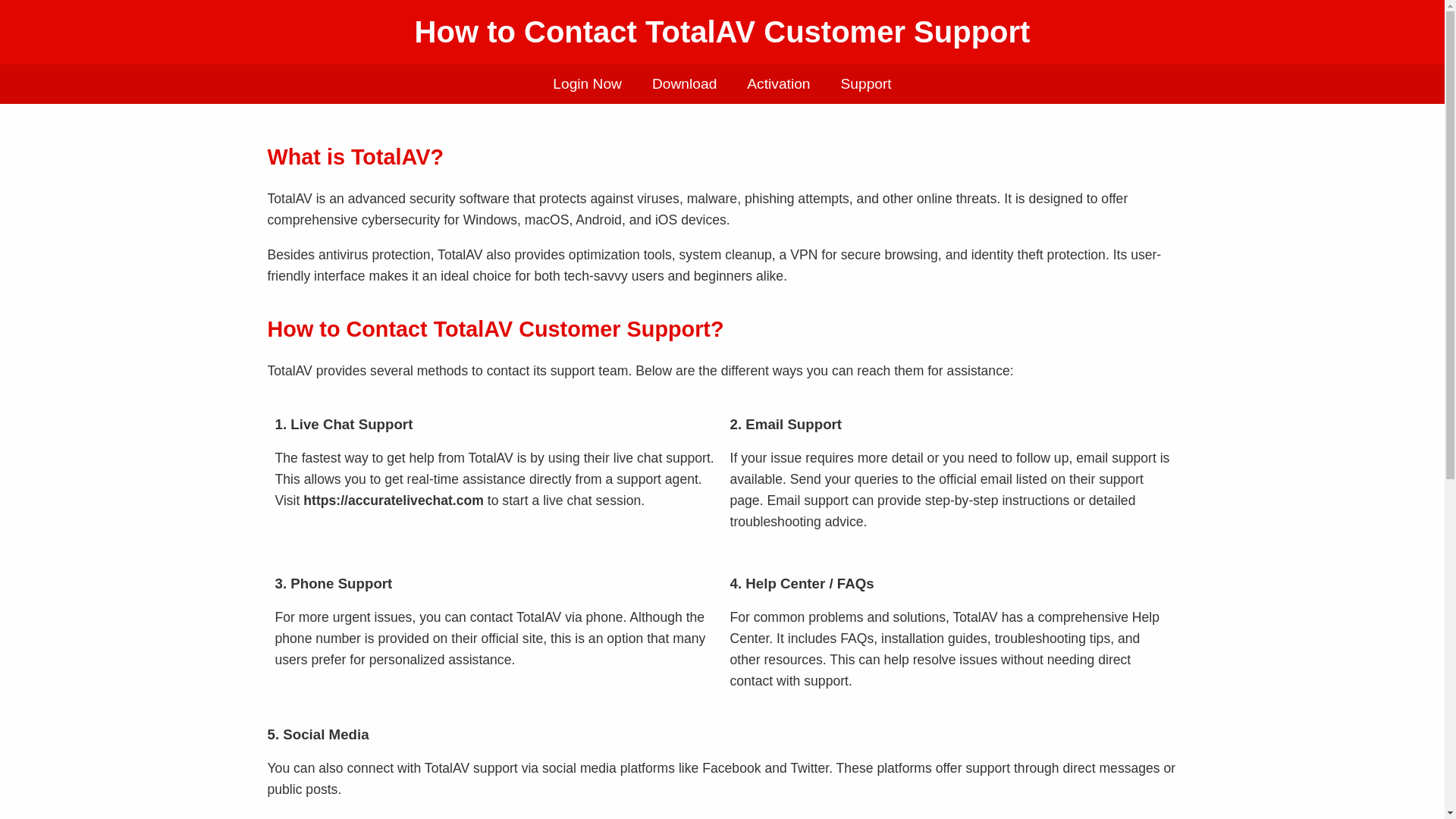 website screenshot of https://my-totalav.pages.dev/