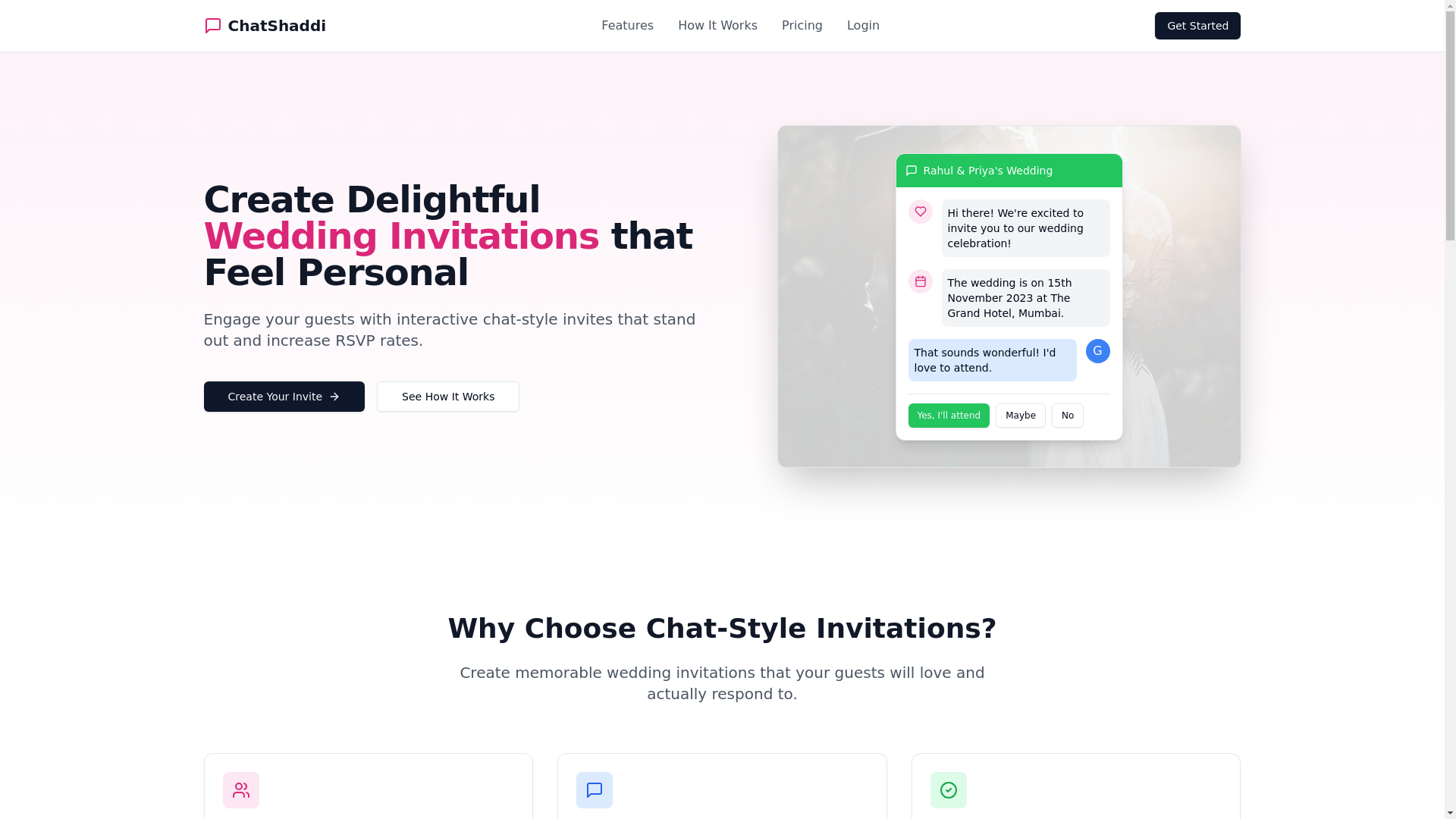 website screenshot of https://chat-invites-rsvp.pages.dev/