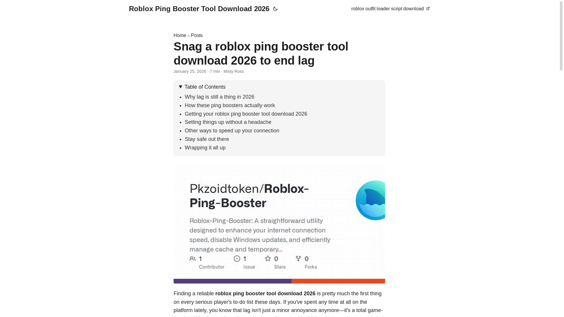 website screenshot of https://roblox-ping-booster-tool-download-2026.pages.dev/
