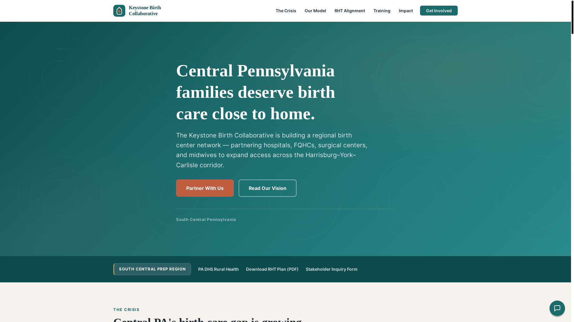 website screenshot of https://kbc-microsite.pages.dev/