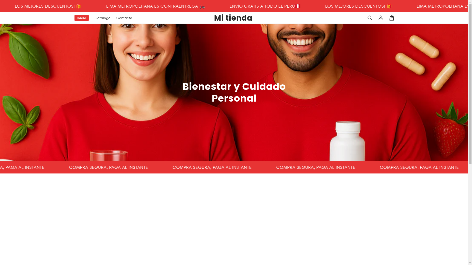 website screenshot of https://botanika2.store/