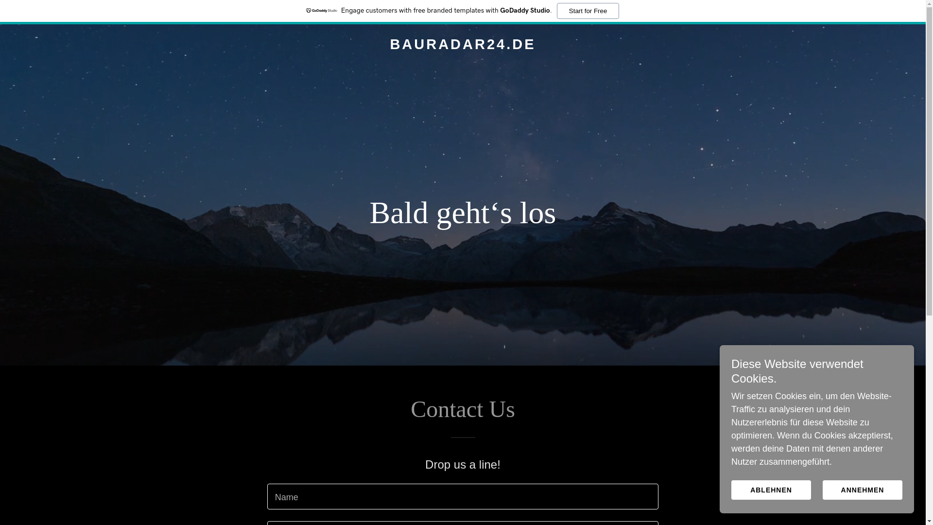 website screenshot of https://bauradar24.de/