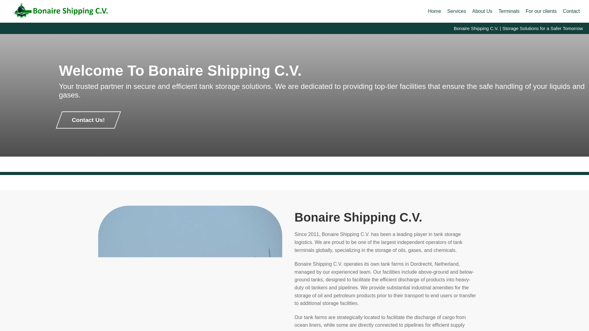 website screenshot of https://bonalreshippingcv.com/