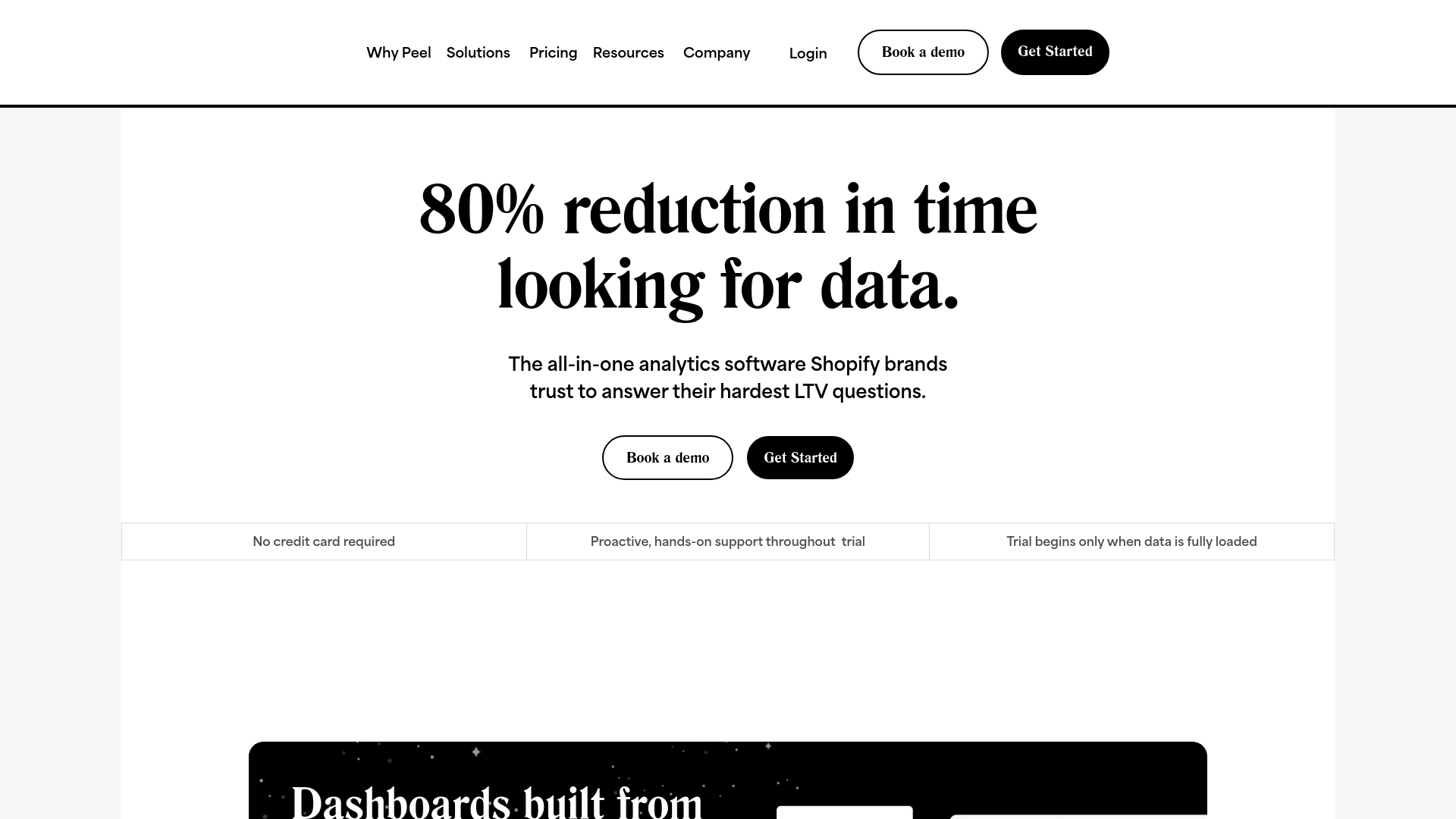 website screenshot of https://peelconvert.com