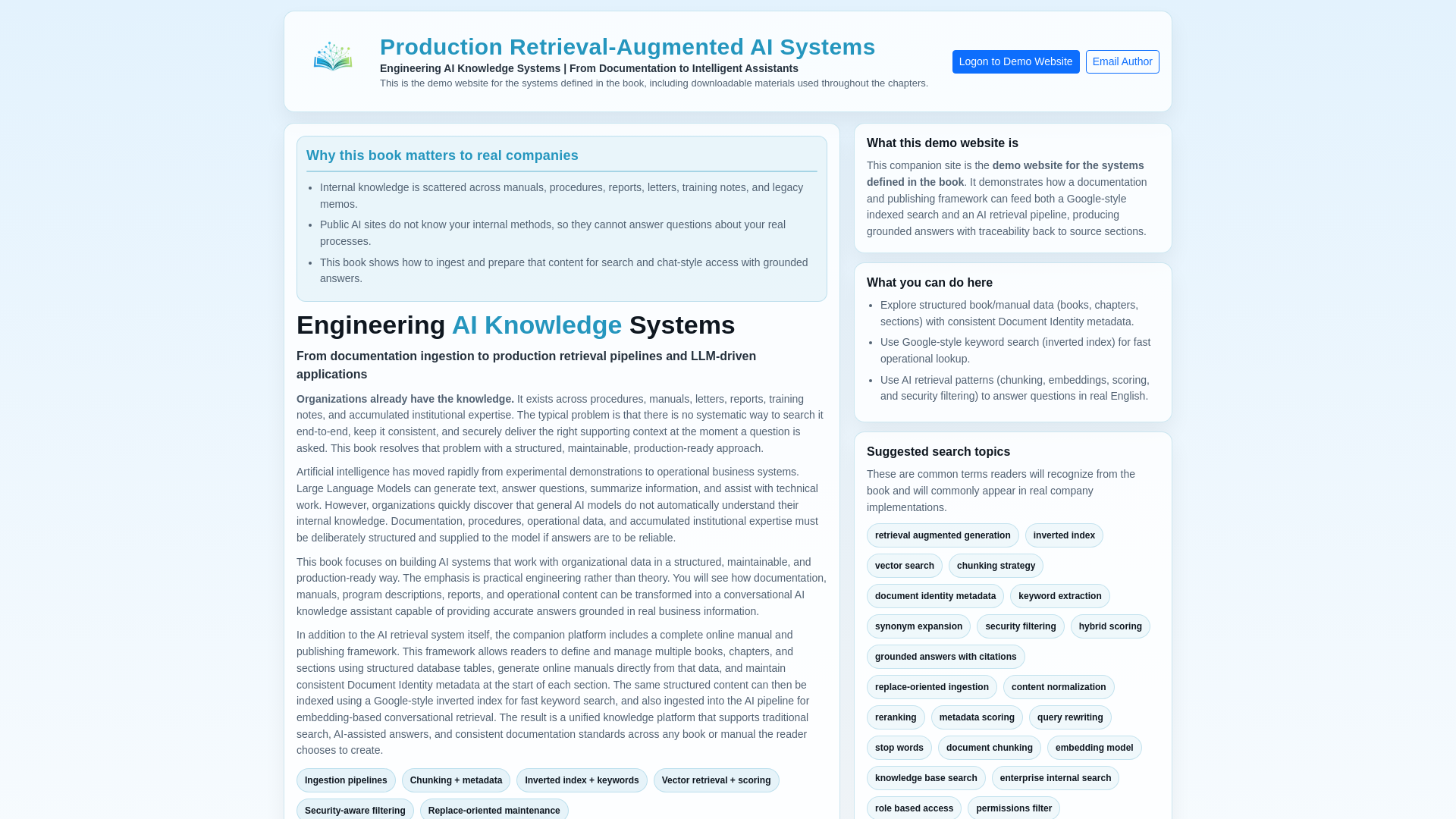 website screenshot of https://prodretrieveaugmentaibook.com