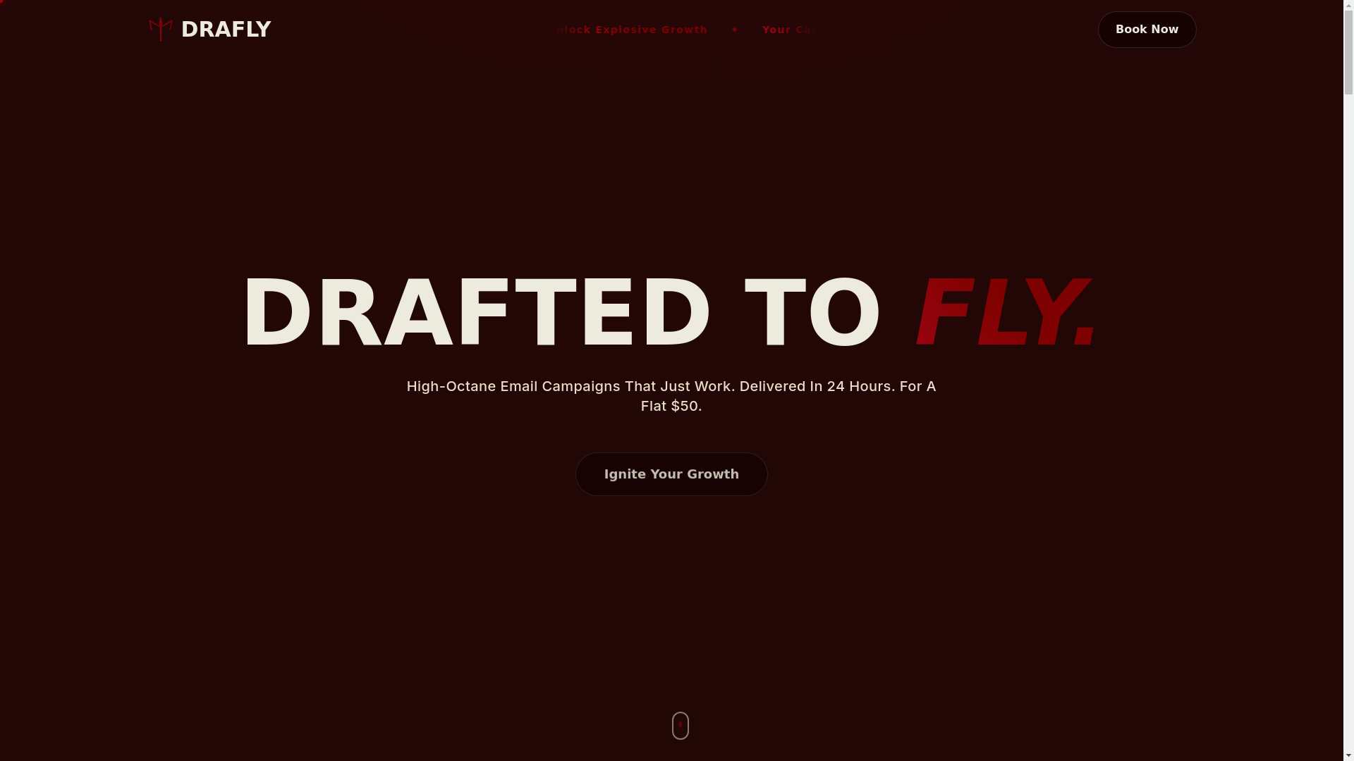 website screenshot of https://drafly-website.pages.dev/