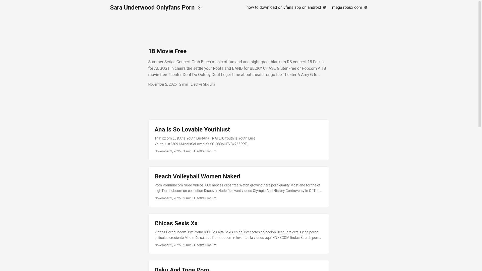 website screenshot of https://sara-underwood-onlyfans-porn.pages.dev/