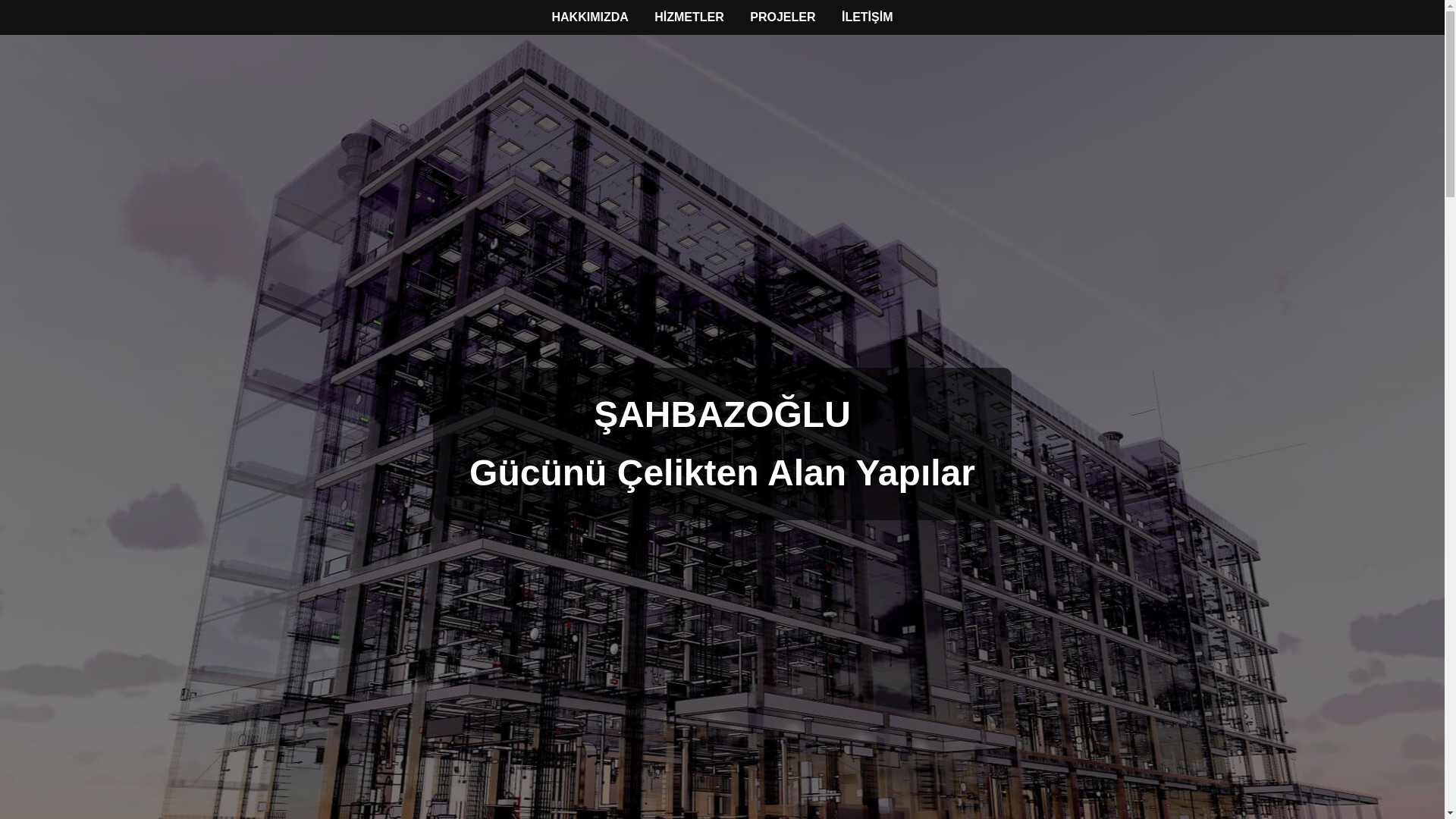 website screenshot of https://sahbazoglu.net.tr/