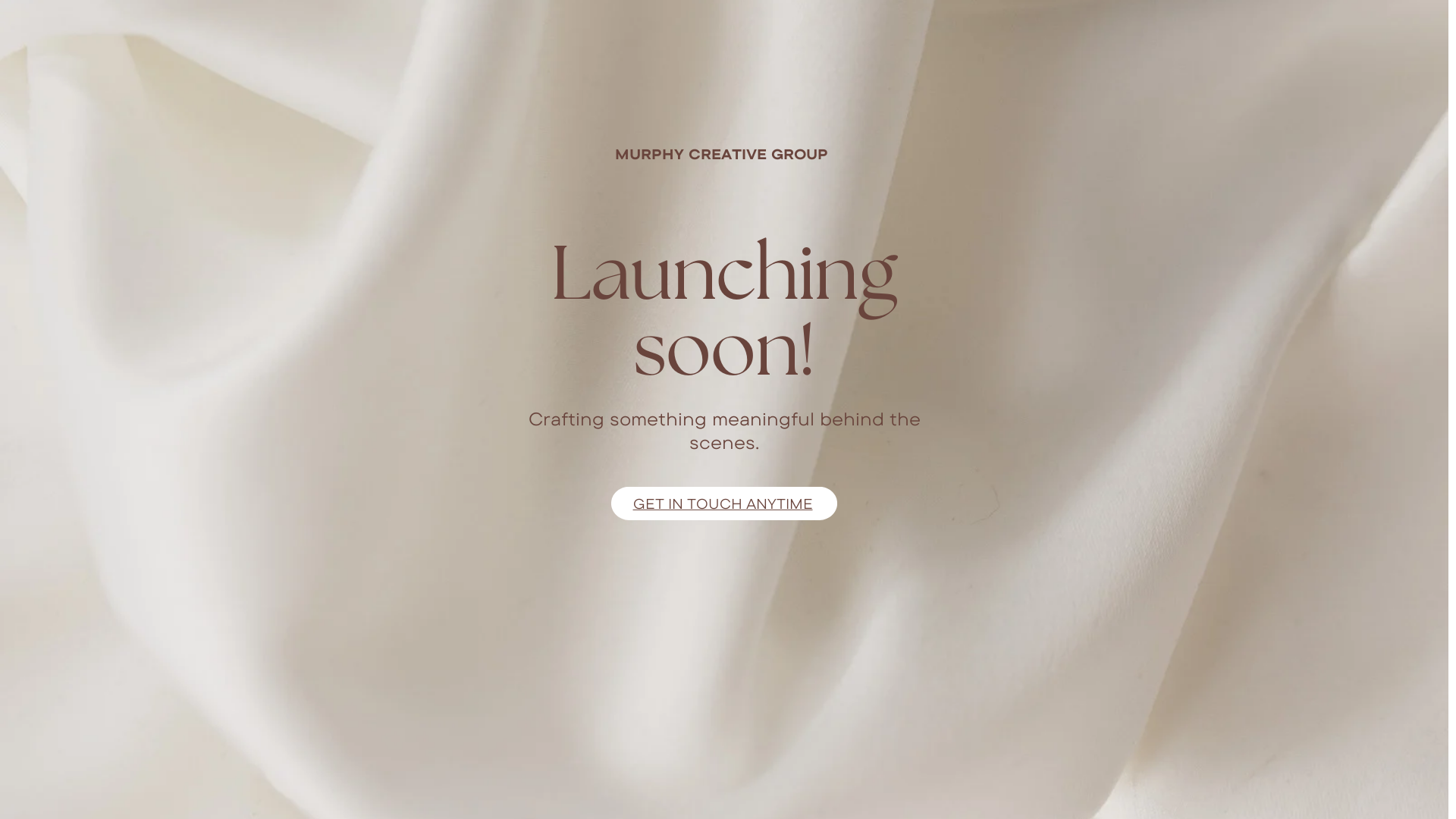 website screenshot of https://murphycreativegroup.com/