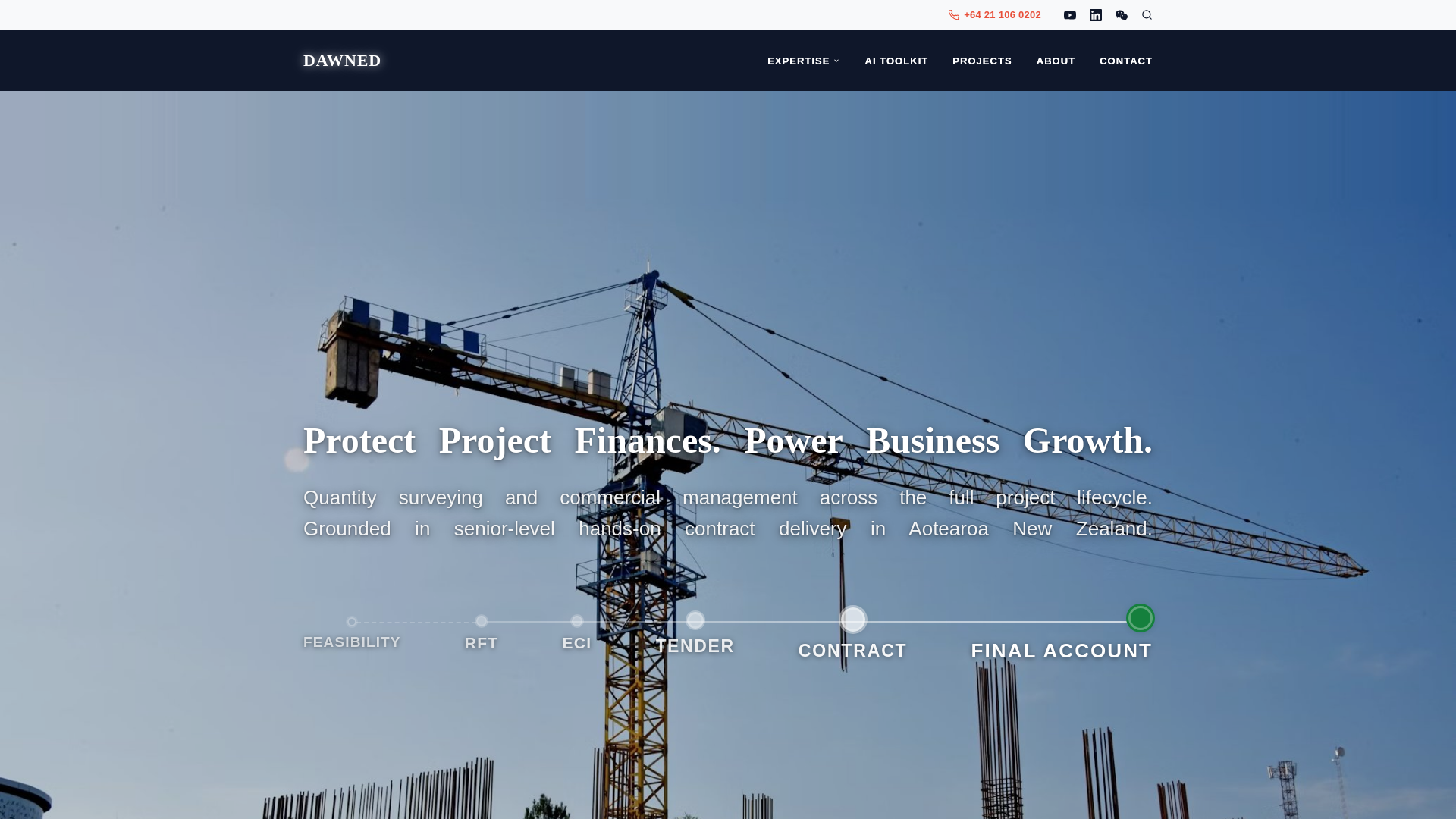 website screenshot of https://dawned-dwj.pages.dev/