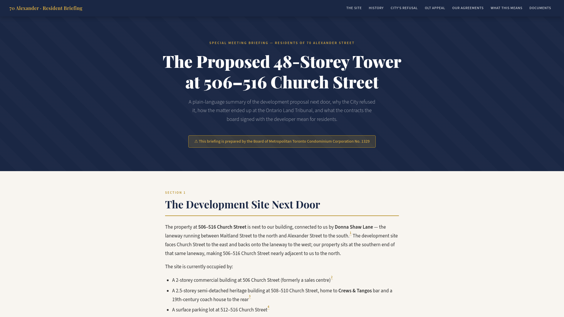 website screenshot of https://graywood-resident-briefing.pages.dev/