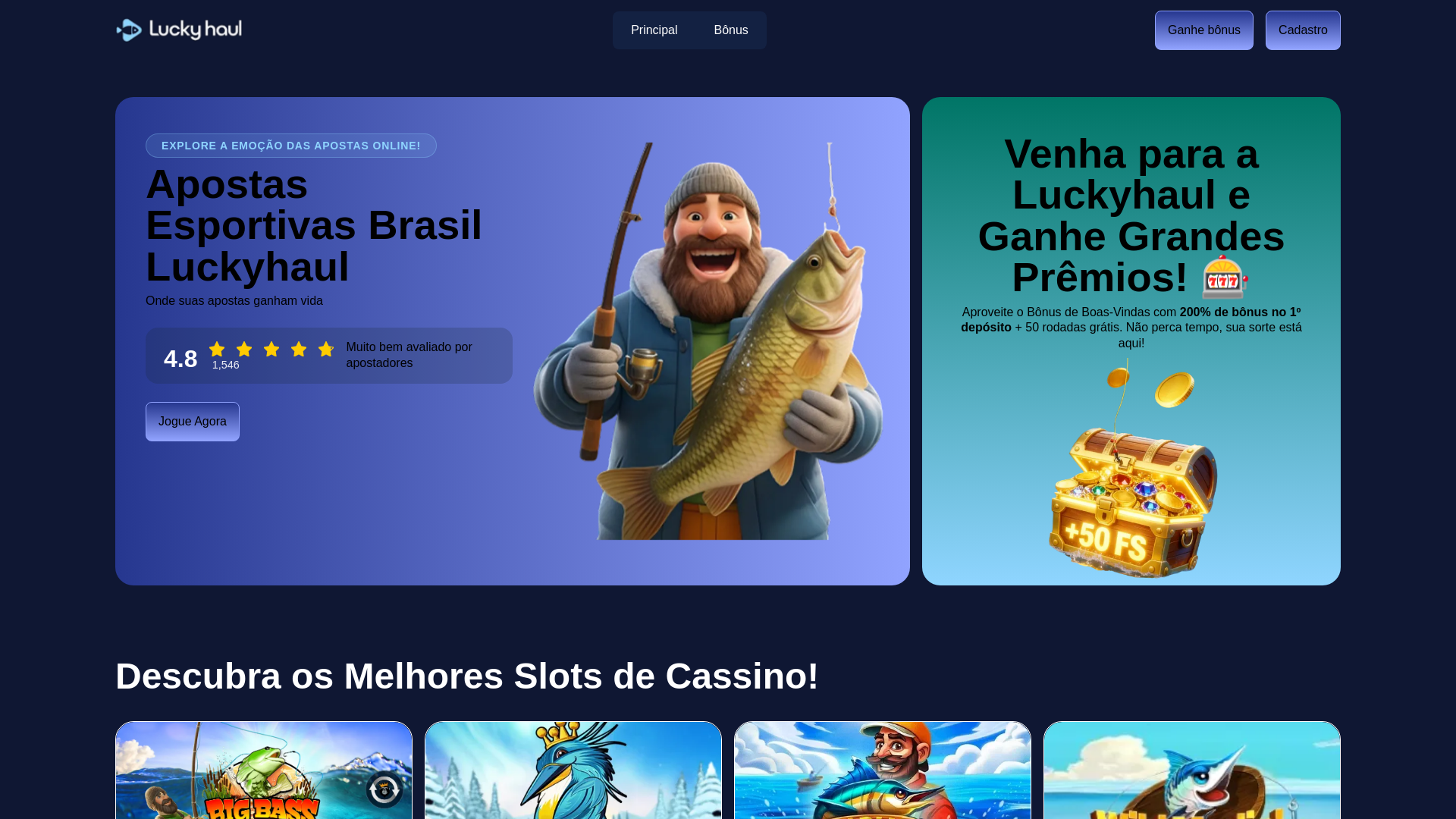 website screenshot of https://luckyhaul-life.pages.dev/