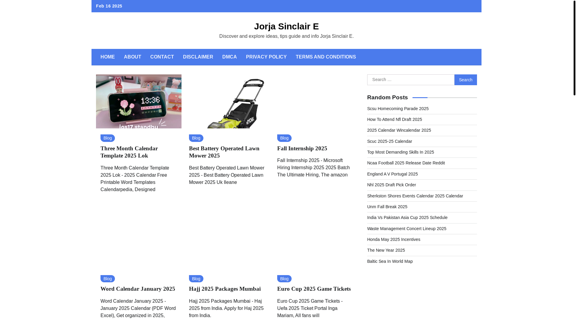 website screenshot of https://jorjasinclaire.pages.dev/